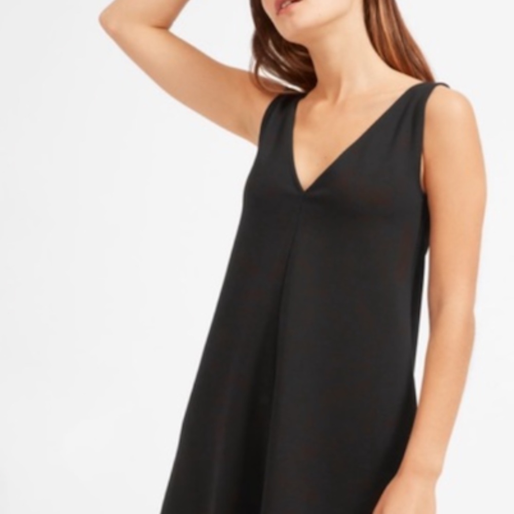 Everlane Deep V Neck A Line Dress /Size 10